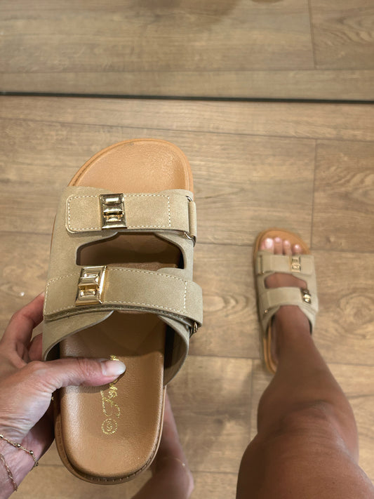 Bry Platform Buckle Sandals