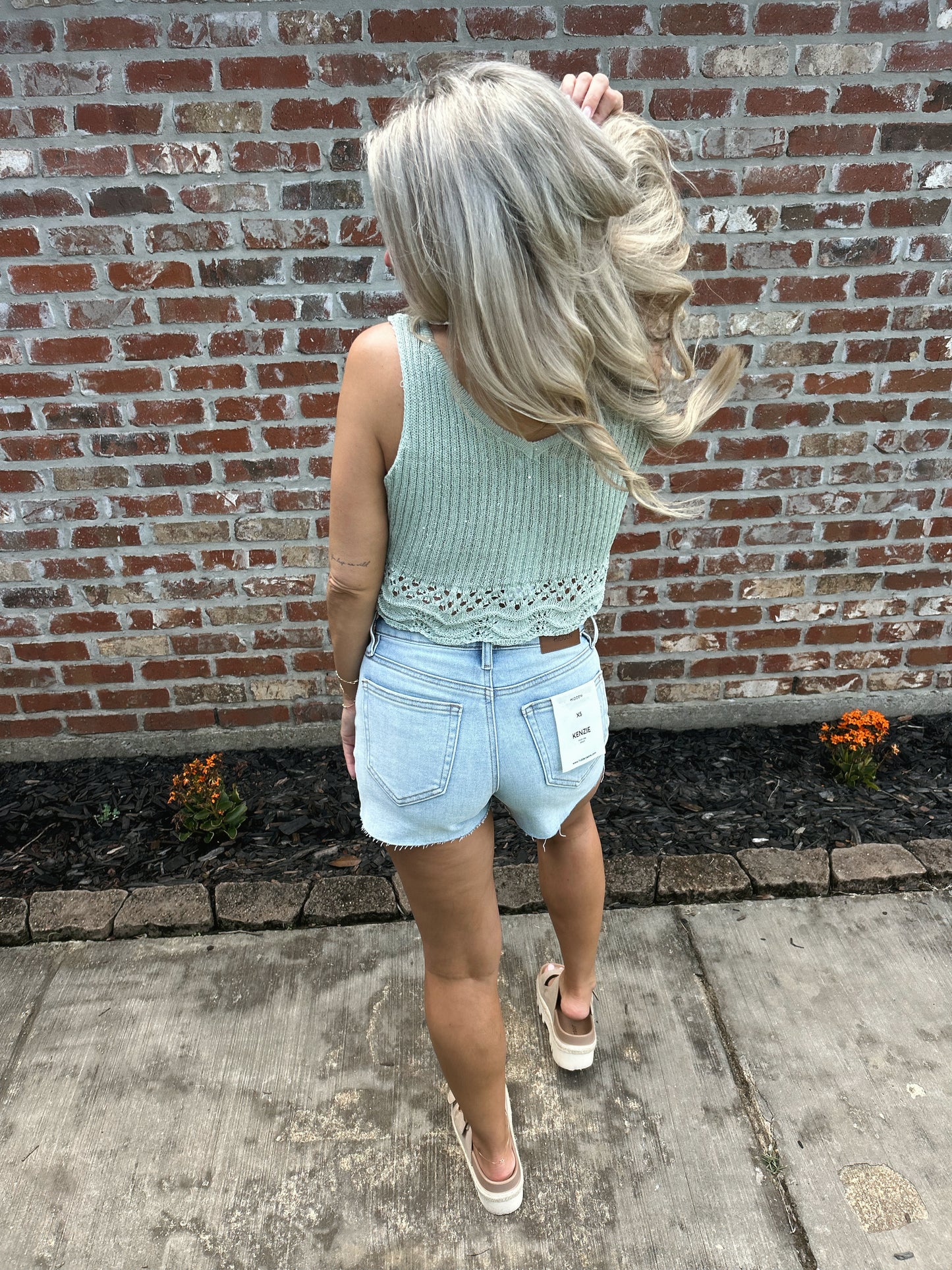 Embellished Sweater Tank