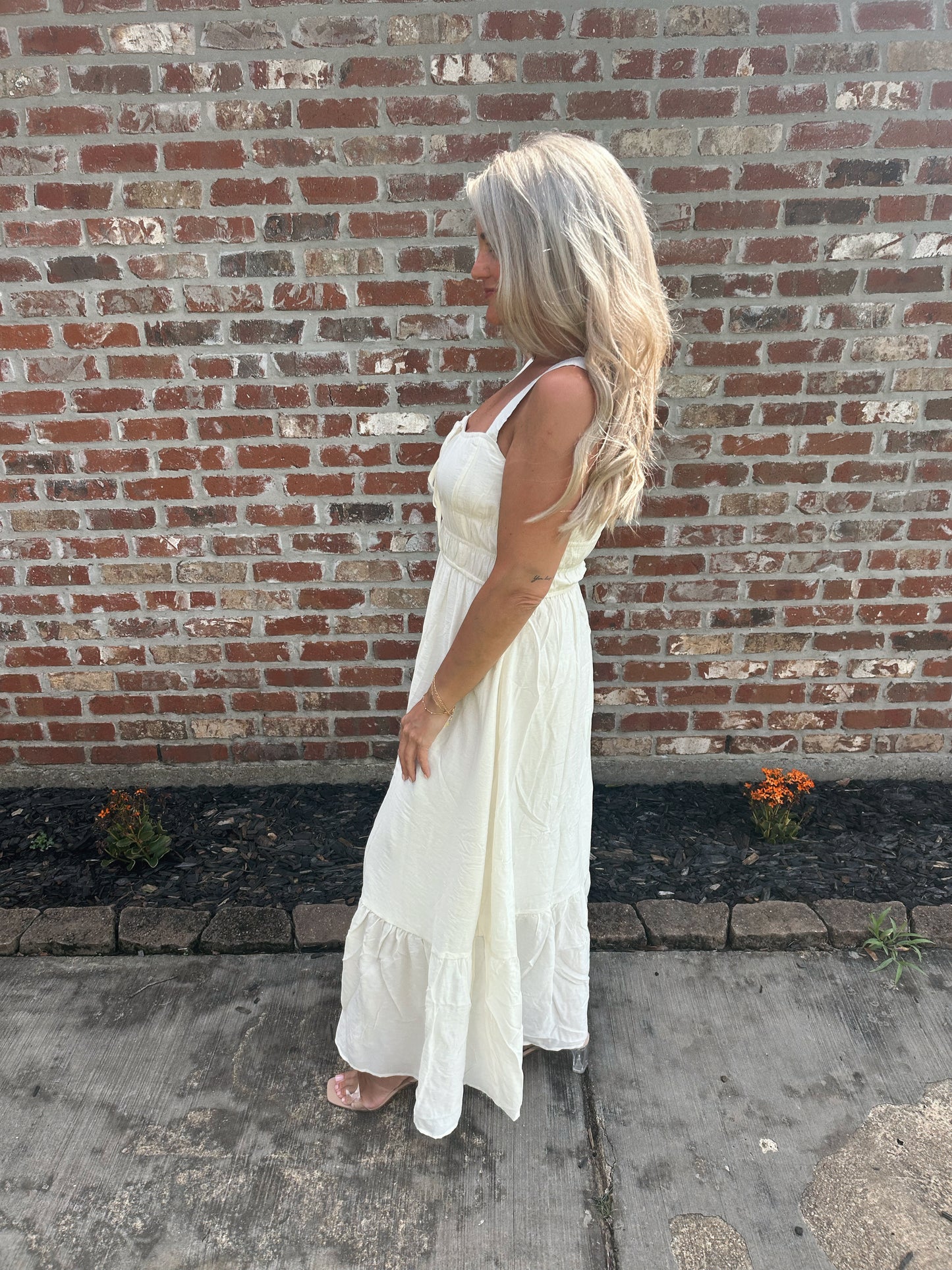 Sundown Dress- Ivory
