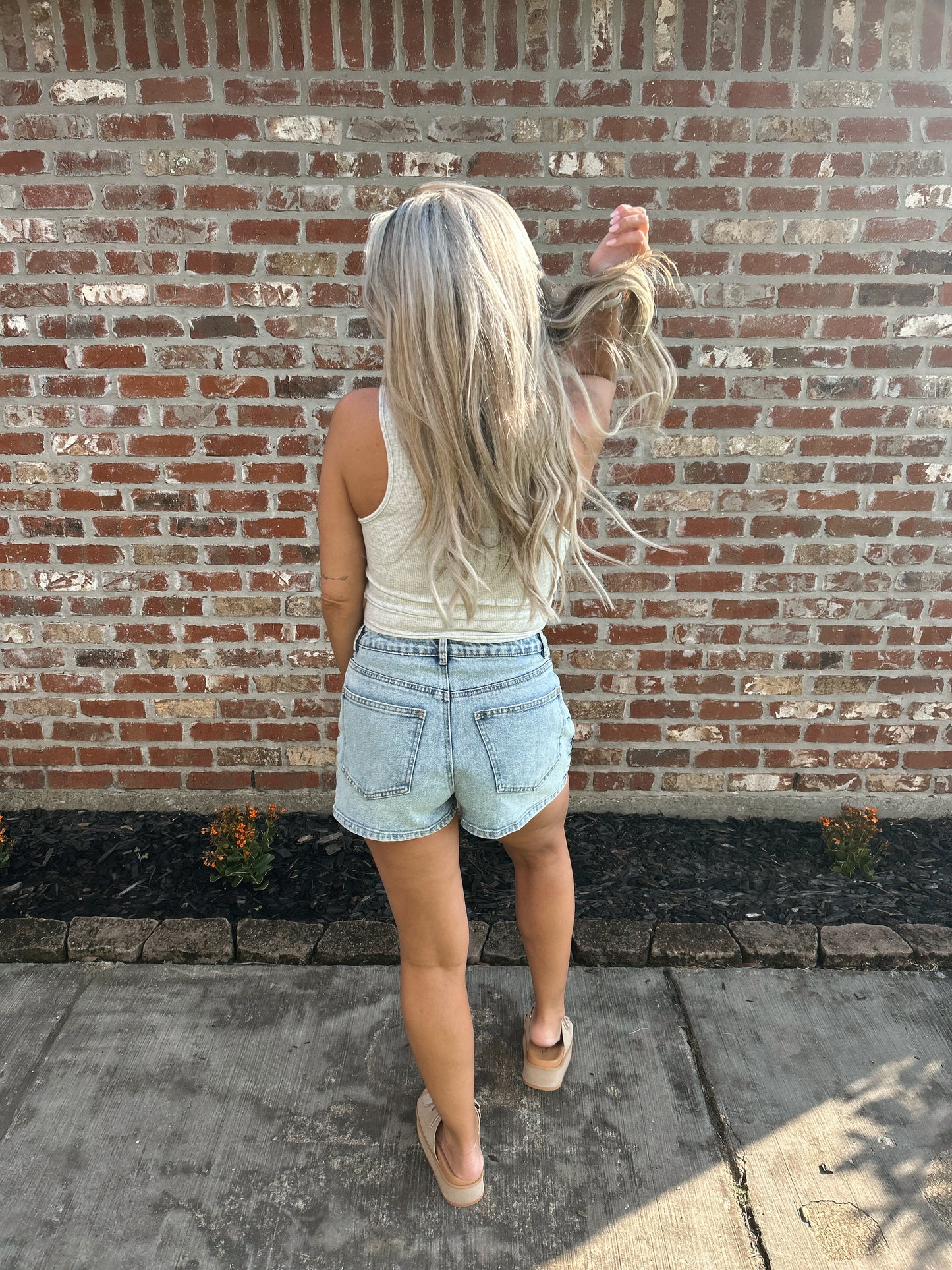 Showdown Denim Skort