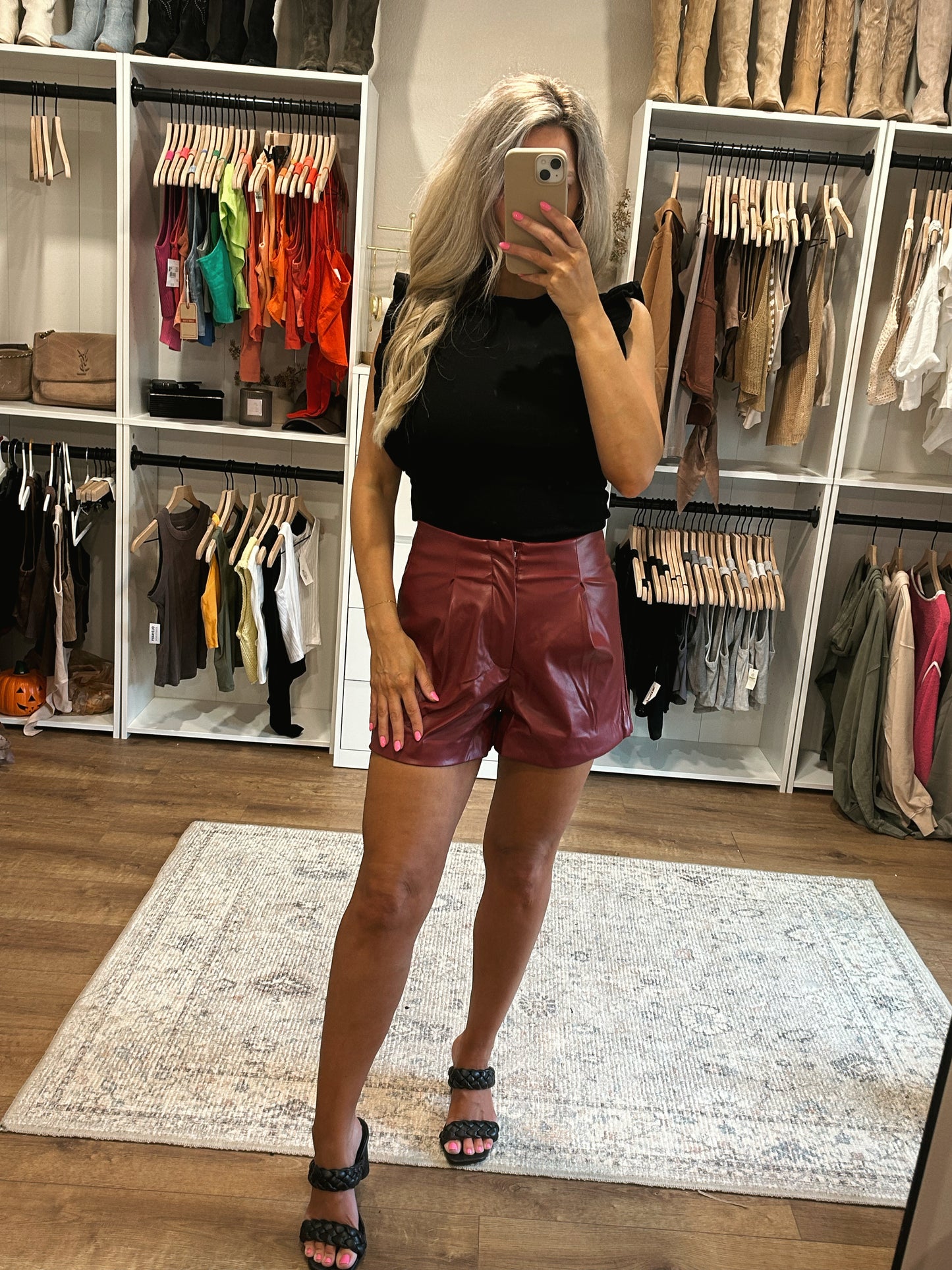 Game Day Ruffle Sleeve Top